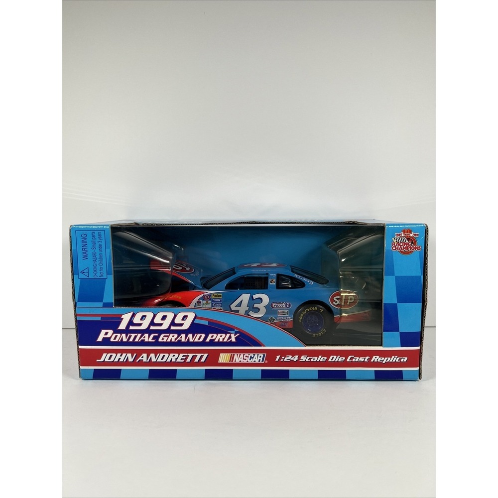 Racing Champions Pontiac Grand Prix 43 John Andretti NASCAR 1:24 Diecast Replica